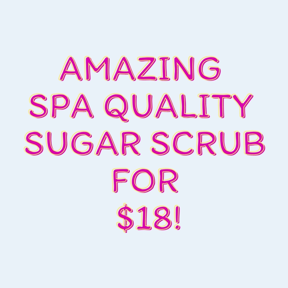 Homemade Natural Organic Tangerine Grapefruit Sugar Scrub - Picture 4 of 6